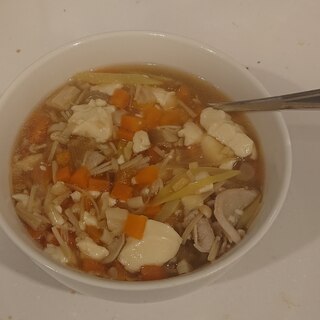ダイエット用きのこスープ